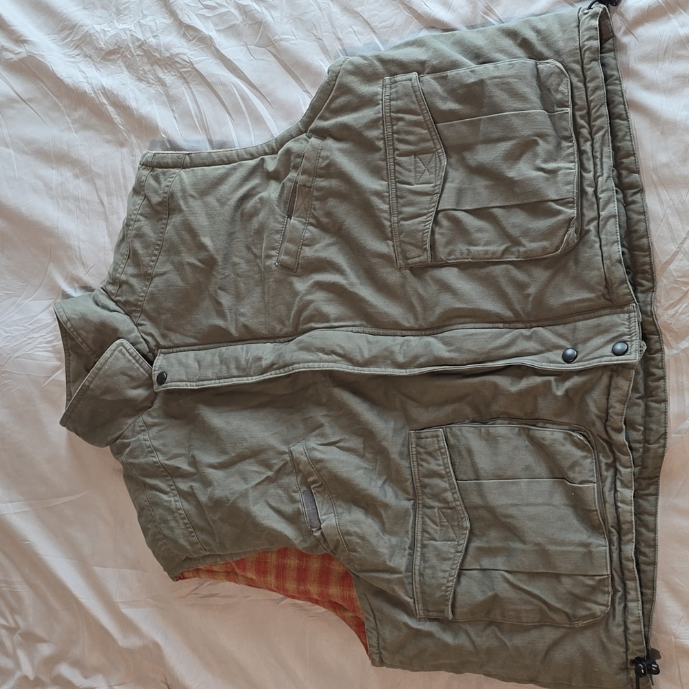 North Bay Olive Green MENS Vest